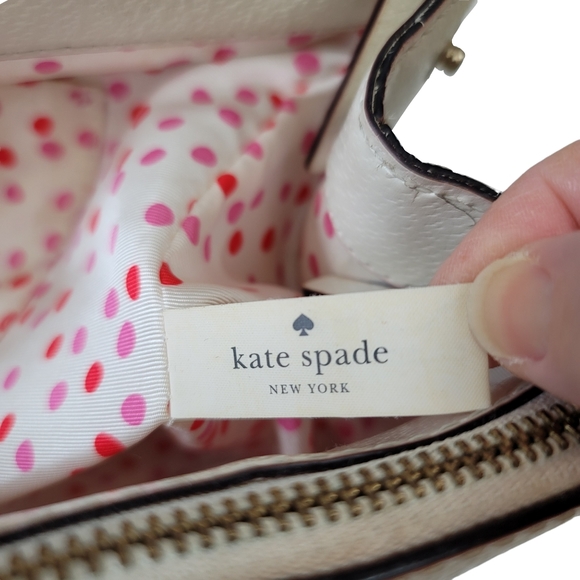 KATE SPADE Porcelain Martine Wellesley Leather Shoulder Bag - Picture 12 of 15